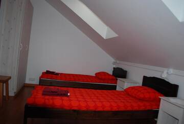 Фото номера Трехместный номер с общим туалетом Хостелы Hostel Pritsukas г. Orissaare 2