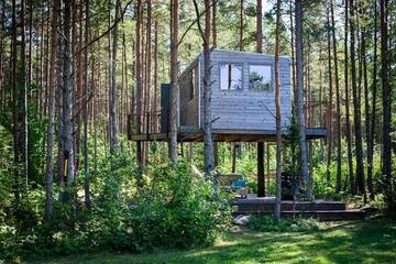 Фотографии Лоджи Unique treehouse for two г. Orissaare (Эстония) №1 Фото Лоджи Unique treehouse for two г. Orissaare 1